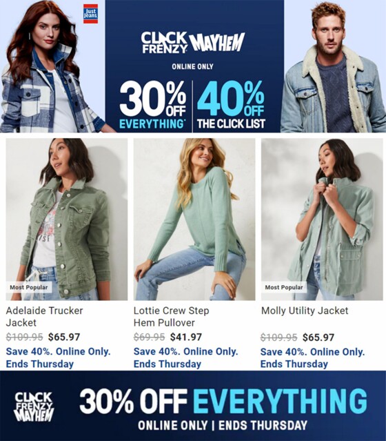 Just Jeans Henderson 7 Catherine St